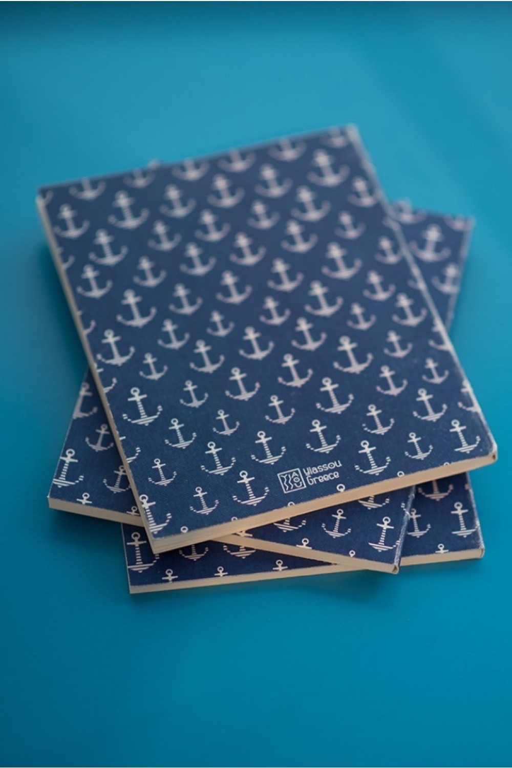 THE BLUE "ANCHOR" MINI NOTEBOOK