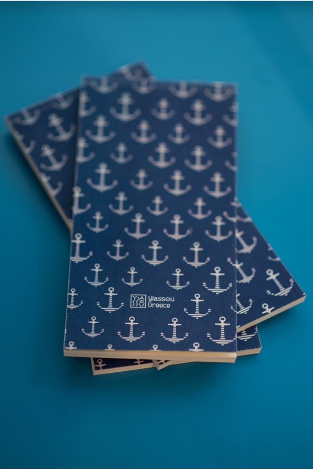 THE BLUE "ANCHOR" NOTEPAD