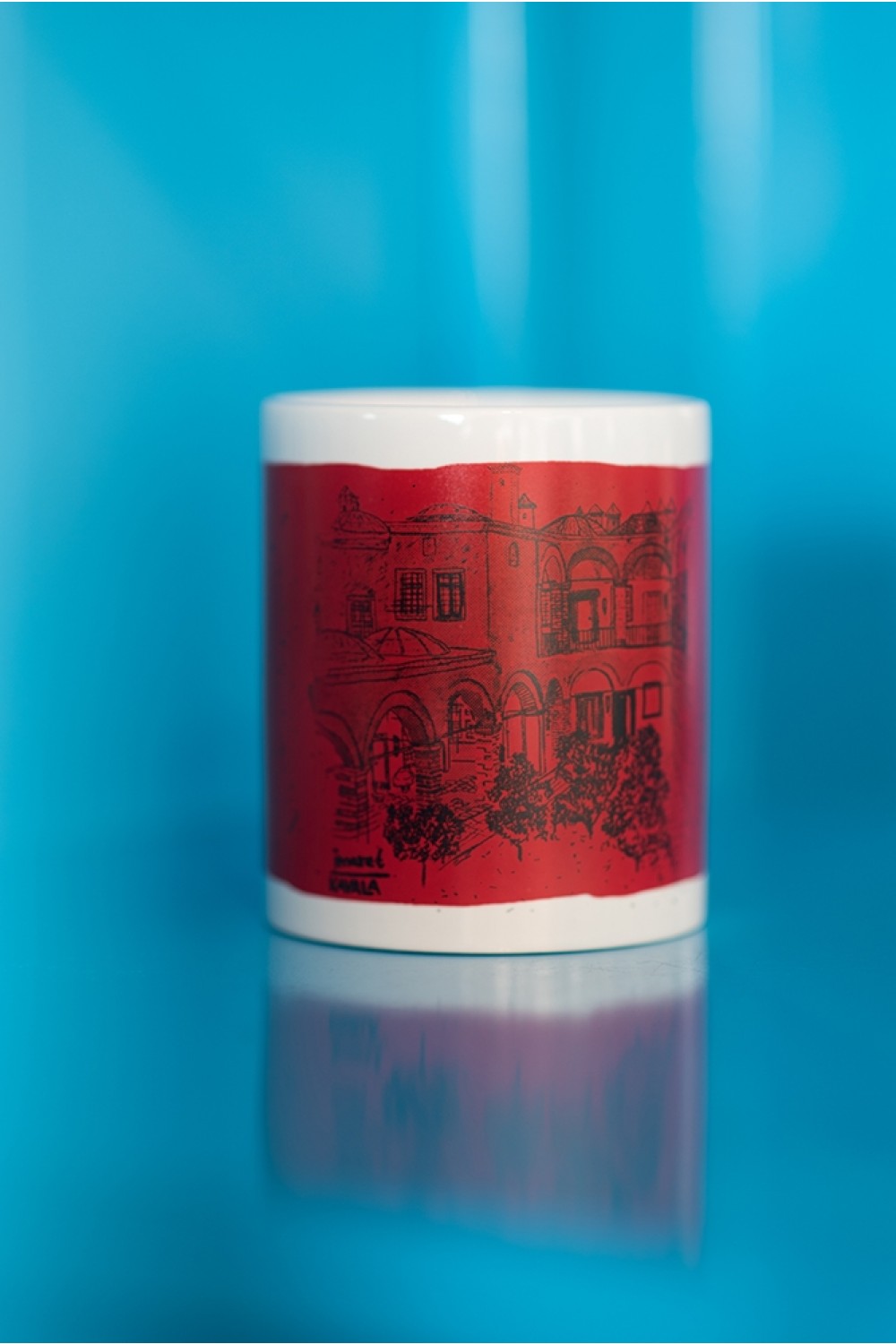 THE RED "IMARET" MUG