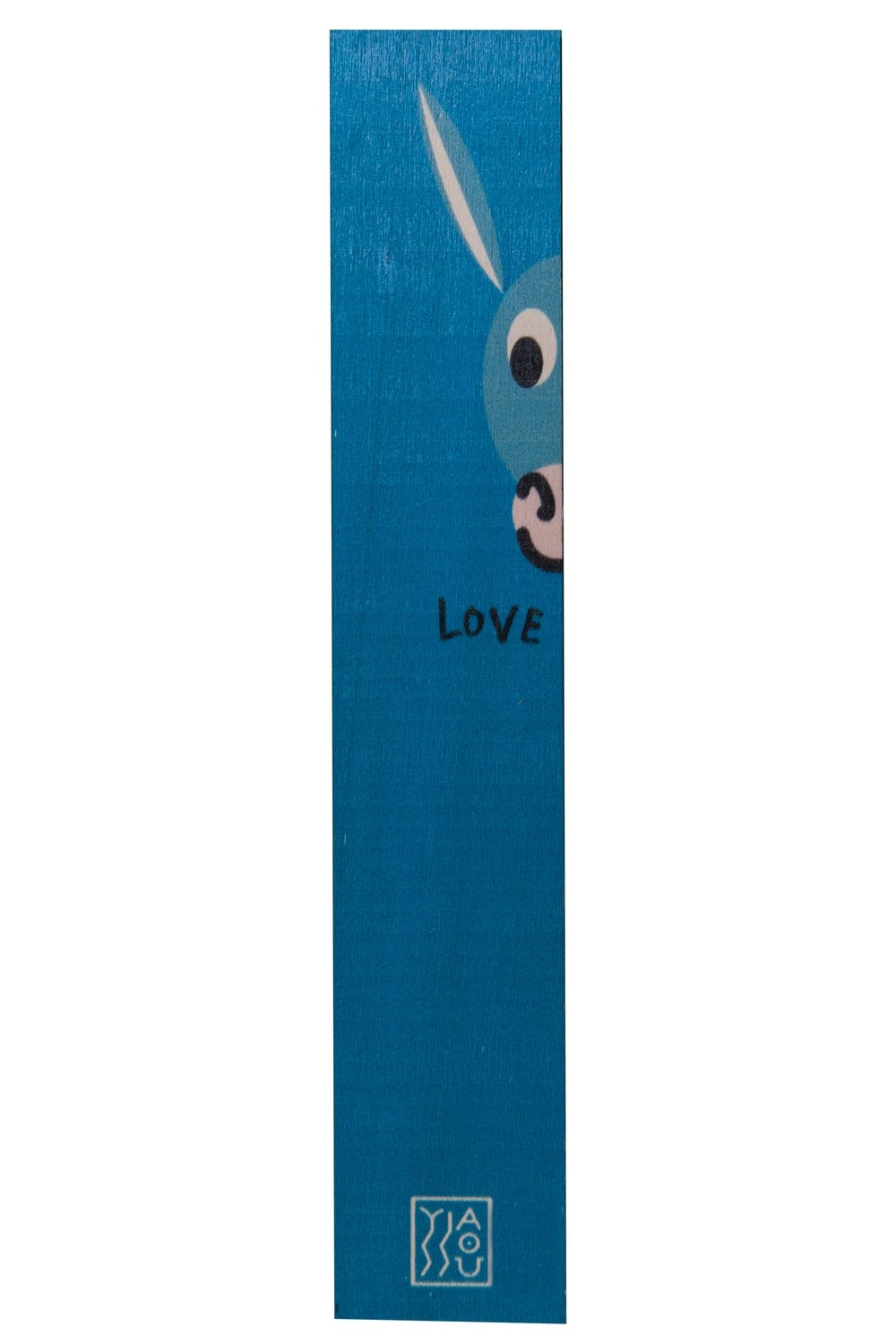 THE "HALF DONKEY" WOODEN BOOKMARK BLUE