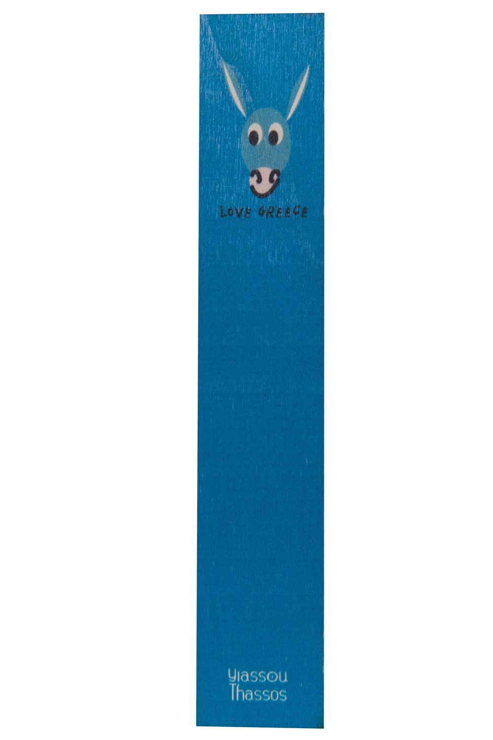 THE "DONKEY" WOODEN BOOKMARK BLUE