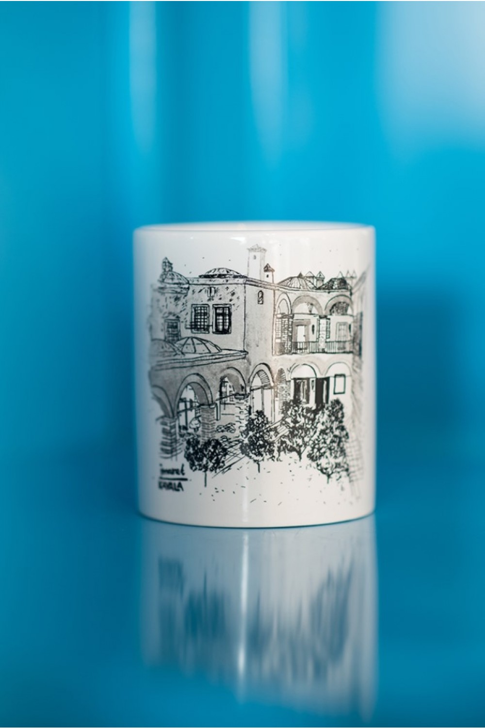 THE BLACK AND WHITE "IMARET" MUG