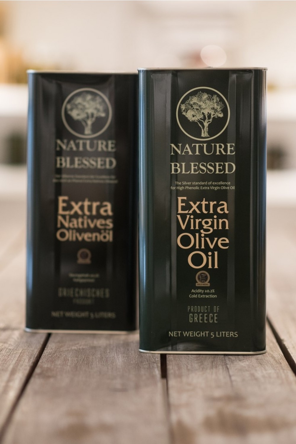 NATURE BLESSED EXTRA VIRGIN OLIVE OIL 5L