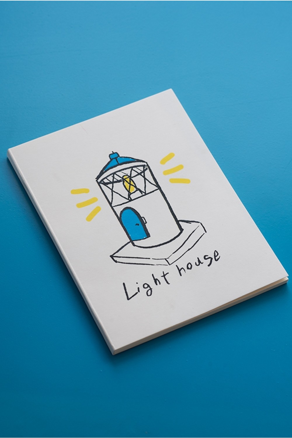 THE "LIGHTHOUSE" WHITE MINI NOTEBOOK
