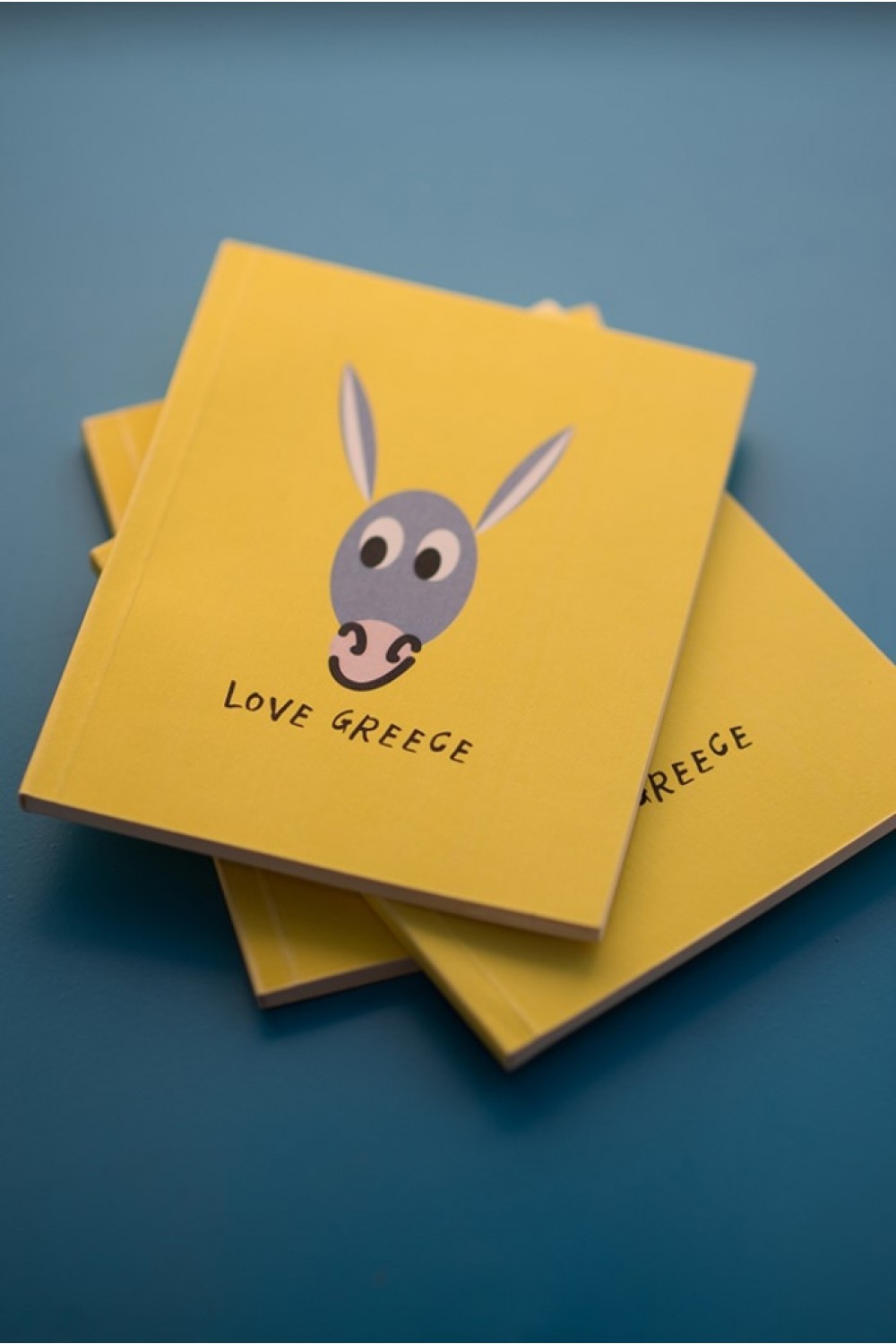 THE YELLOW "DONKEY" MINI NOTEBOOK