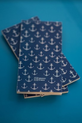 THE BLUE "ANCHOR" NOTEPAD