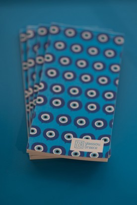 THE BLUE "MATI" NOTEPAD