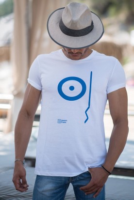 MEN'S T-SHIRT "PROSOPO" WHITE