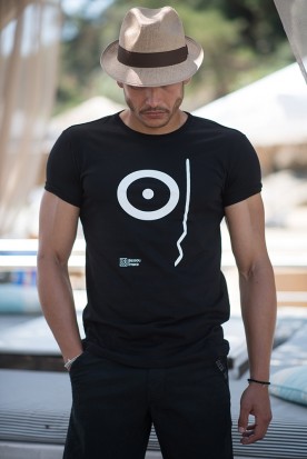 MEN'S T-SHIRT "PROSOPO" BLACK 