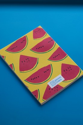 THE "WATERMELON" YELLOW MINI NOTEBOOK 