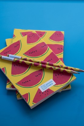 THE "WATERMELON" YELLOW HANDMADE PENCIL 