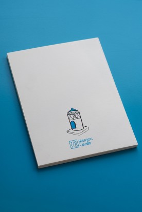 THE "LIGHTHOUSE" WHITE MINI NOTEBOOK
