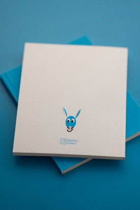 THE WHITE "DONKEY" MINI NOTEBOOK